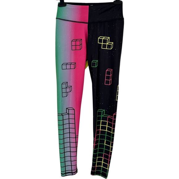 Feed Me Fight Me Endurance Tetris Leggings - Picture 6 of 7